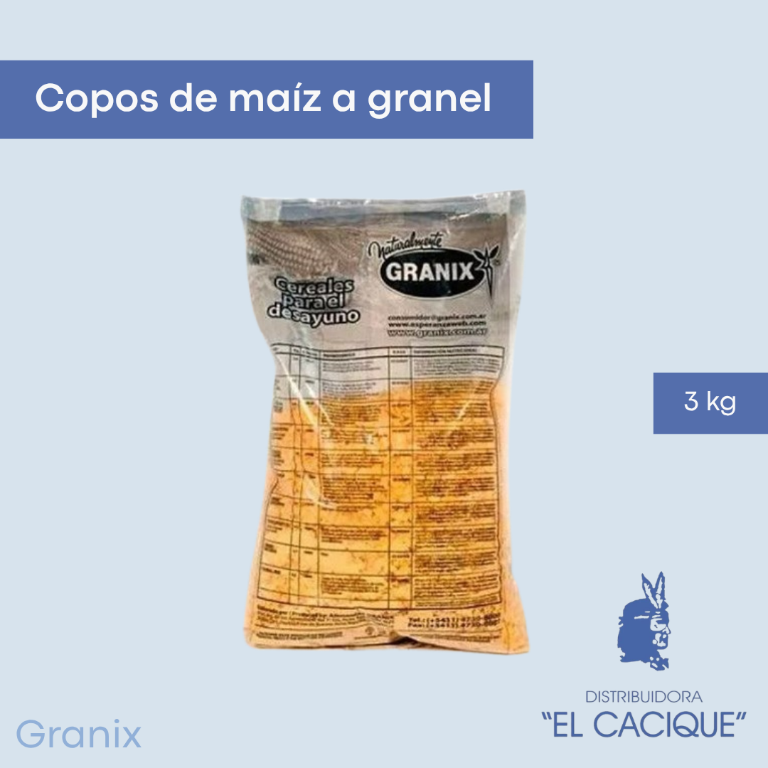 COPOS DE MAIZ Granel X 3 KG. GRANIX